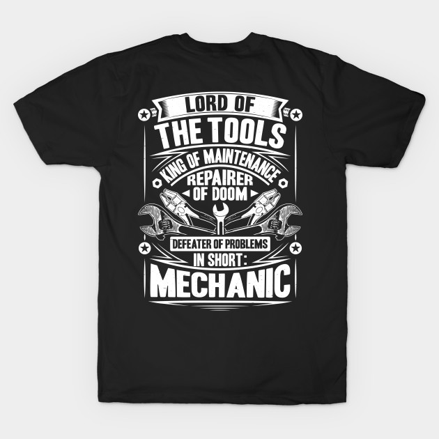 Mechanic Mechanist Mechanician Fitter by Krautshirts